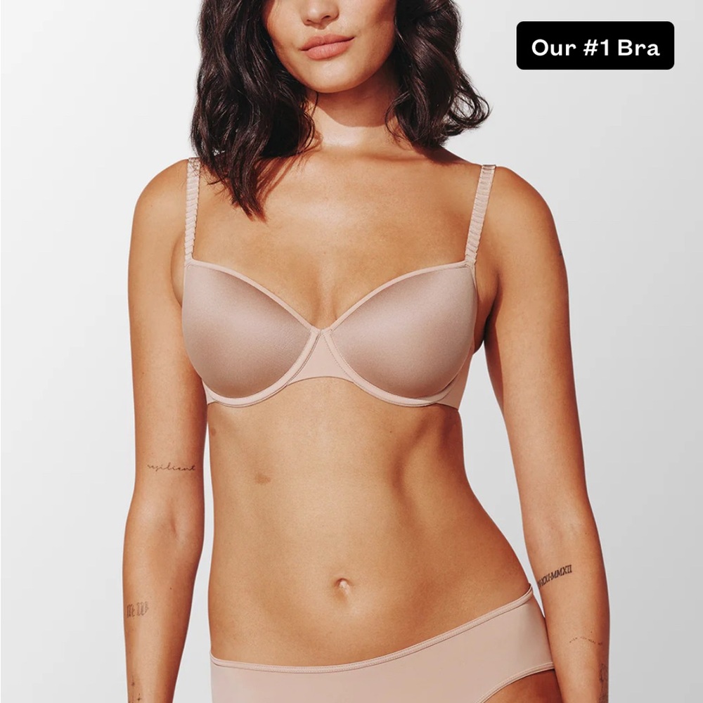 ThirdLove classic T-Shirt Bra 34C 1/2
